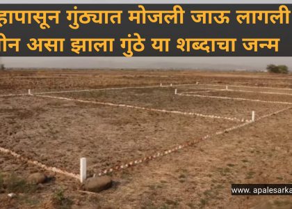 केव्हापासून गुंठ्यात मोजली जाऊ लागली जमीन? असा झाला `गुंठे` या शब्दाचा जन्म